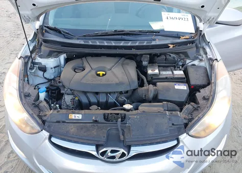 2013 Hyundai Elantra Gls из США, поврежденный, VIN KMHDH4AE3DU992589